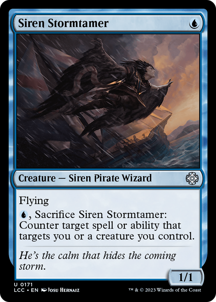 Siren Stormtamer [The Lost Caverns of Ixalan Commander] | Exor Games New Glasgow