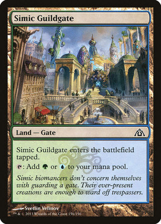 Simic Guildgate [Dragon's Maze] | Exor Games New Glasgow