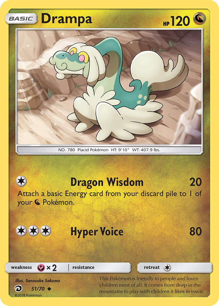 Drampa (51/70) [Sun & Moon: Dragon Majesty] | Exor Games New Glasgow