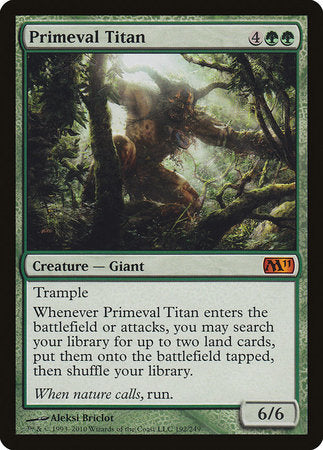 Primeval Titan [Magic 2011] | Exor Games New Glasgow