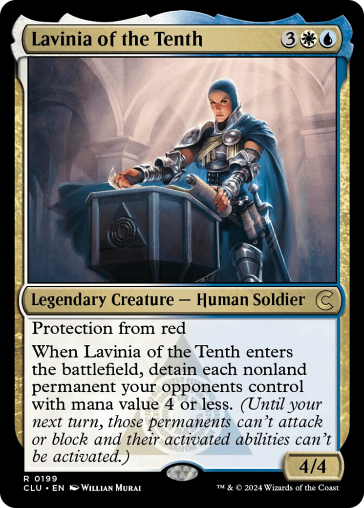 Lavinia of the Tenth [Ravnica: Clue Edition] | Exor Games New Glasgow