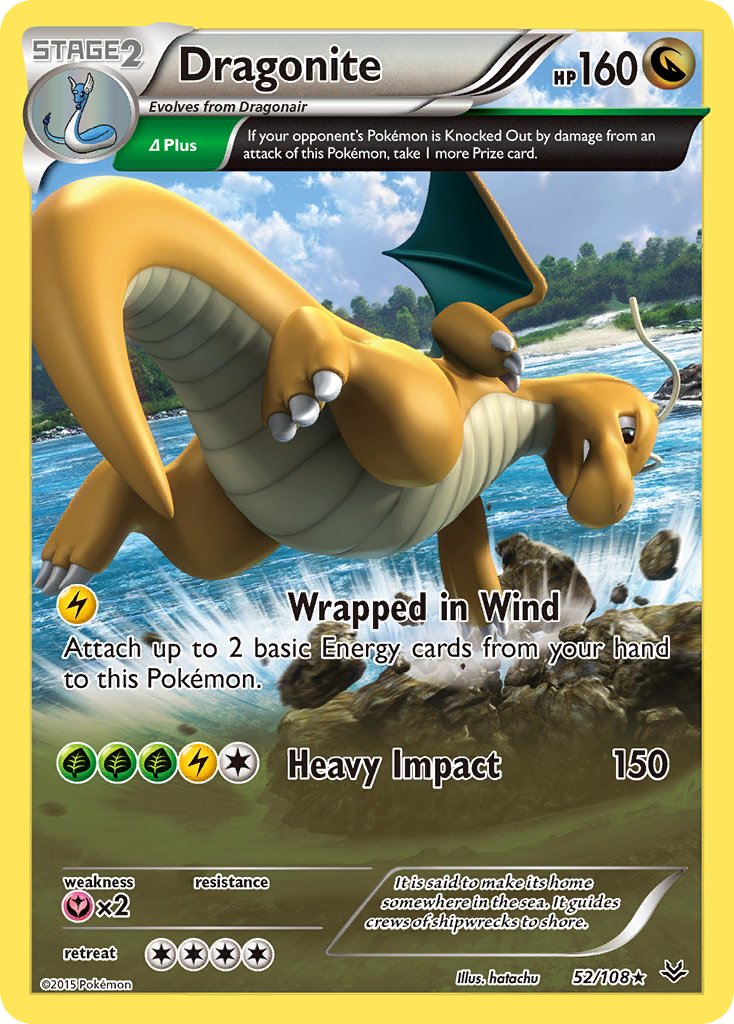 Dragonite (52/108) (Theme Deck Exclusive) [XY: Roaring Skies] | Exor Games New Glasgow