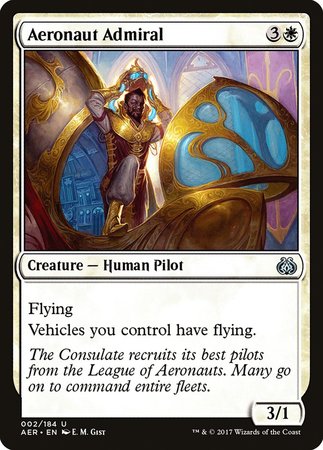 Aeronaut Admiral [Aether Revolt] | Exor Games New Glasgow