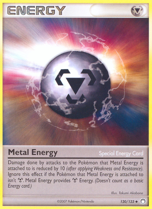 Metal Energy (120/123) [Diamond & Pearl: Mysterious Treasures] | Exor Games New Glasgow