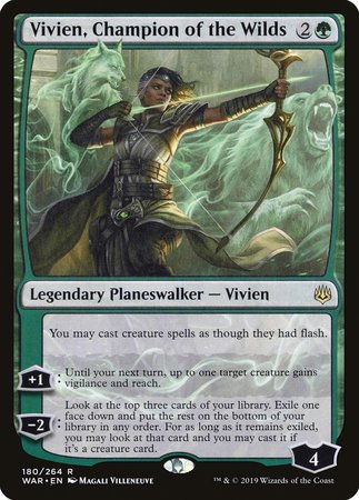 Vivien, Champion of the Wilds [War of the Spark] | Exor Games New Glasgow