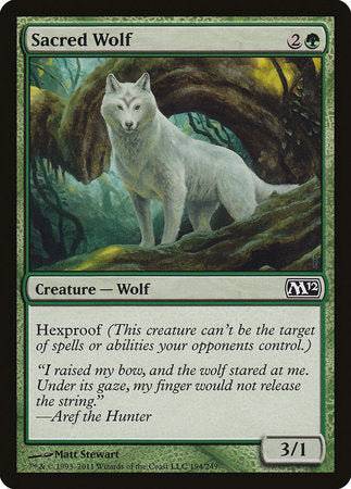 Sacred Wolf [Magic 2012] | Exor Games New Glasgow