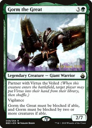 Gorm the Great [Battlebond Promos] | Exor Games New Glasgow