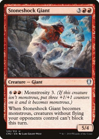 Stoneshock Giant [Commander Anthology Volume II] | Exor Games New Glasgow