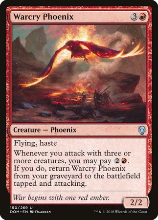 Warcry Phoenix [Dominaria] | Exor Games New Glasgow