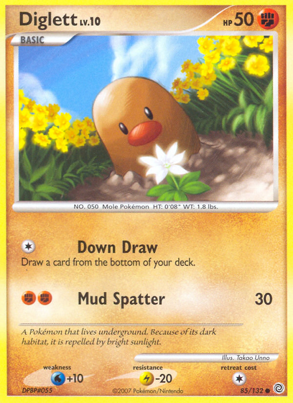 Diglett (85/132) [Diamond & Pearl: Secret Wonders] | Exor Games New Glasgow