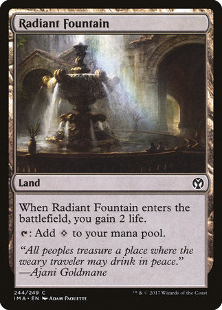 Radiant Fountain [Iconic Masters] | Exor Games New Glasgow