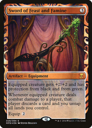 Sword of Feast and Famine [Kaladesh Inventions] | Exor Games New Glasgow