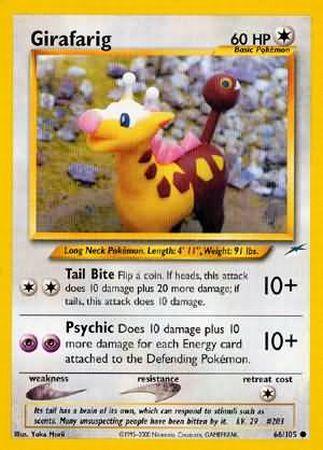 Girafarig (66/105) [Neo Destiny Unlimited] | Exor Games New Glasgow