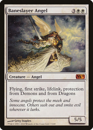 Baneslayer Angel [Magic 2011] | Exor Games New Glasgow