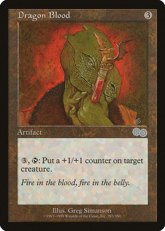 Dragon Blood [Urza's Saga] | Exor Games New Glasgow