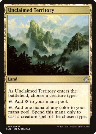 Unclaimed Territory [Ixalan] | Exor Games New Glasgow