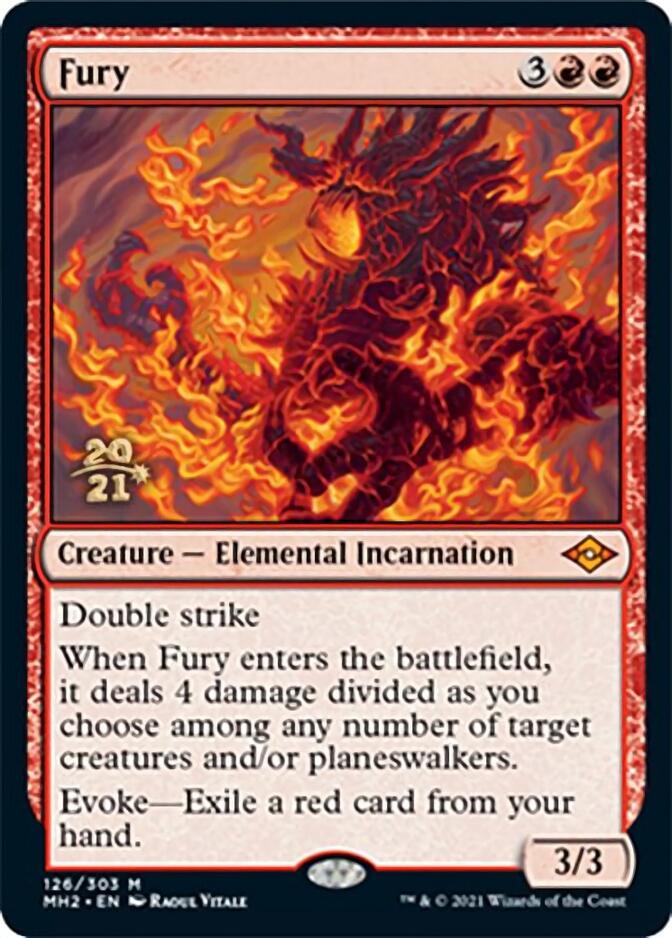 Fury [Modern Horizons 2 Prerelease Promos] | Exor Games New Glasgow