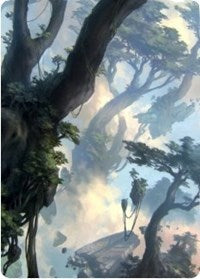 Forest 1 Art Card [Zendikar Rising Art Series] | Exor Games New Glasgow