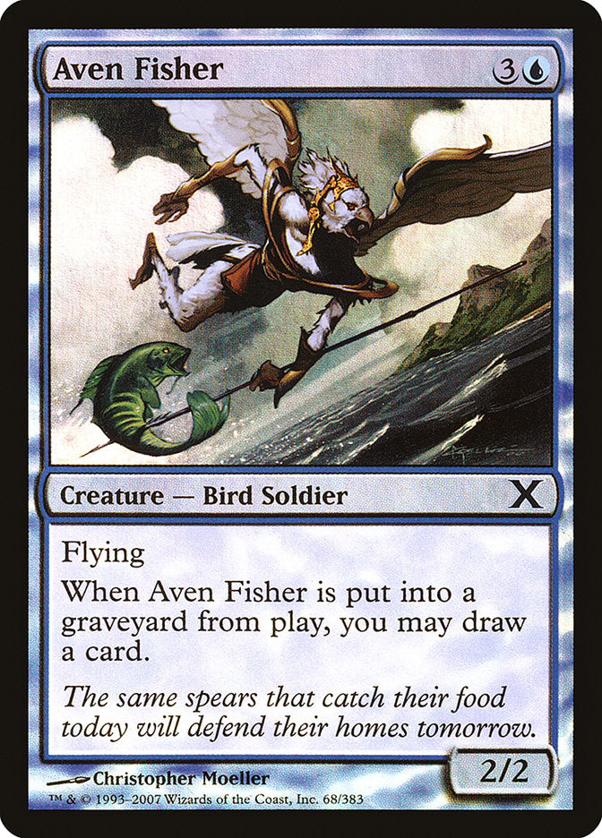 Aven Fisher (Premium Foil) [Tenth Edition] | Exor Games New Glasgow