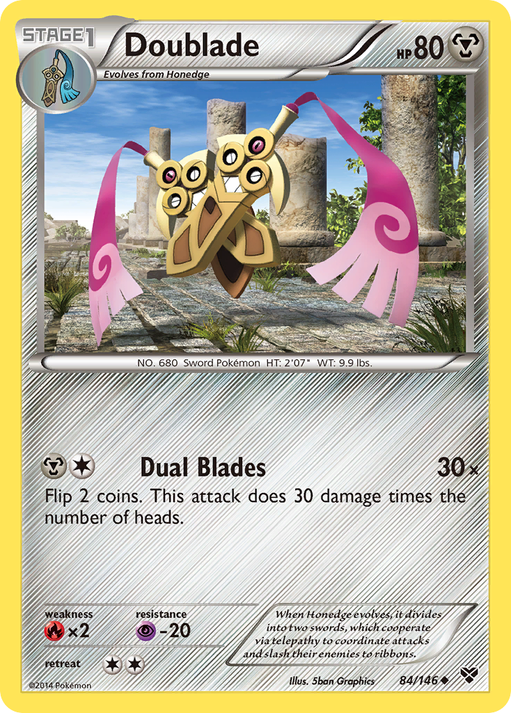 Doublade (84/146) [XY: Base Set] | Exor Games New Glasgow