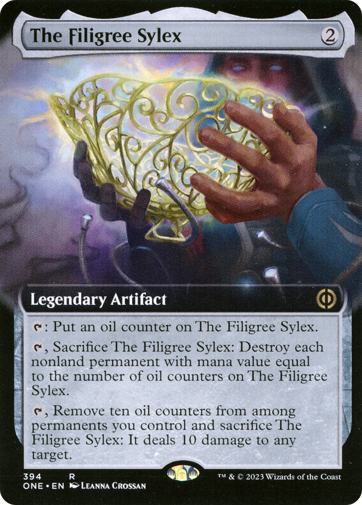 The Filigree Sylex (Extended Art) [Phyrexia: All Will Be One] | Exor Games New Glasgow