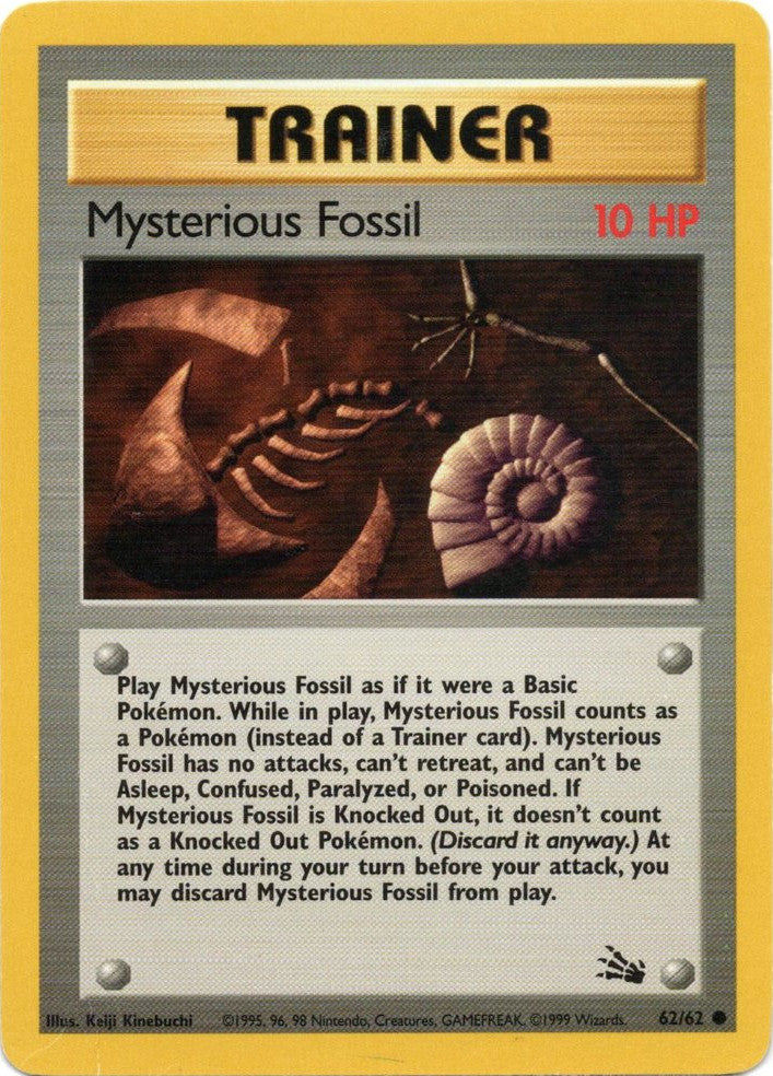 Mysterious Fossil (62/62) [Fossil Unlimited] | Exor Games New Glasgow