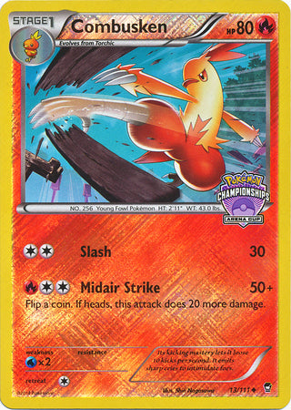 Combusken (13/111) (States Championship Promo) [XY: Furious Fists] | Exor Games New Glasgow