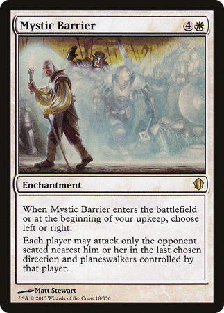Mystic Barrier [Commander 2013] | Exor Games New Glasgow