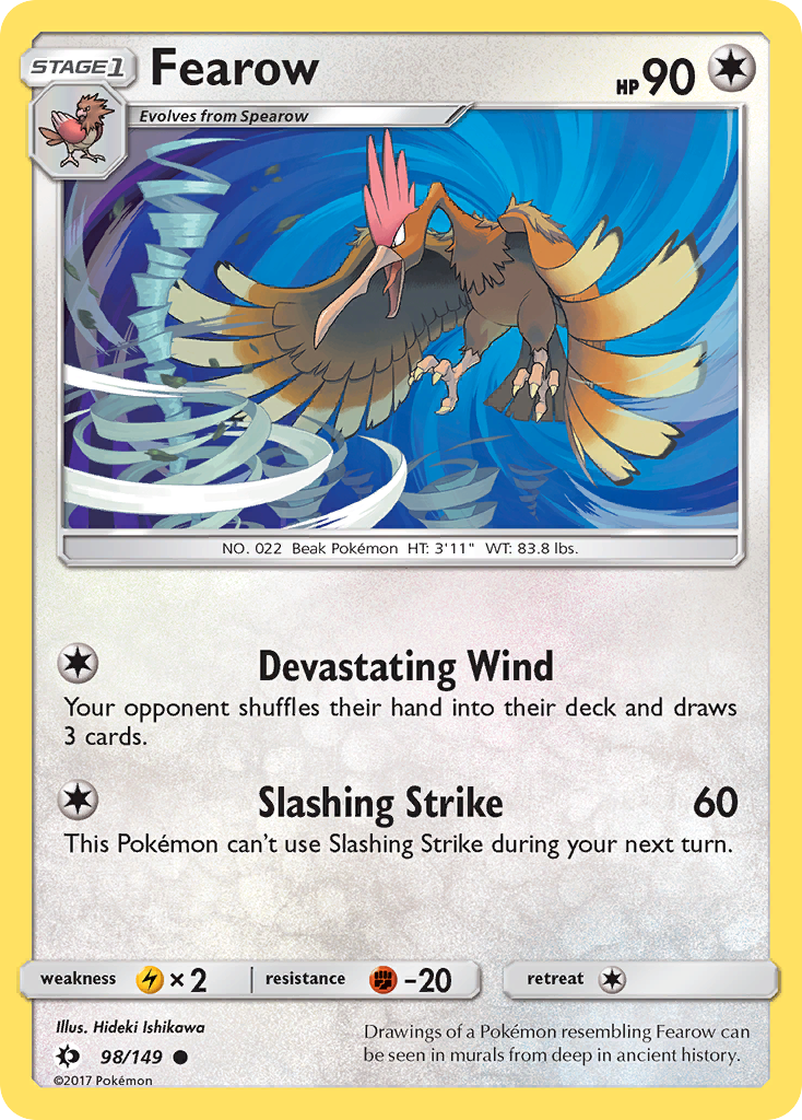 Fearow (98/149) [Sun & Moon: Base Set] | Exor Games New Glasgow