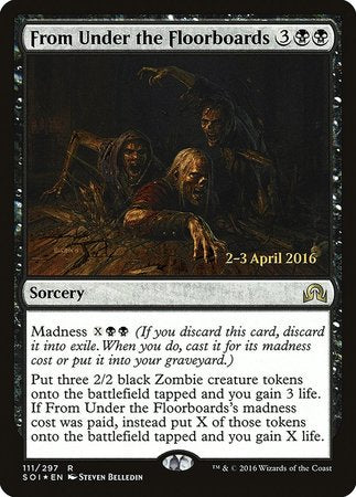 From Under the Floorboards [Shadows over Innistrad Promos] | Exor Games New Glasgow