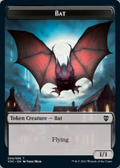 Blood // Bat Double-sided Token [Innistrad: Crimson Vow Commander Tokens] | Exor Games New Glasgow