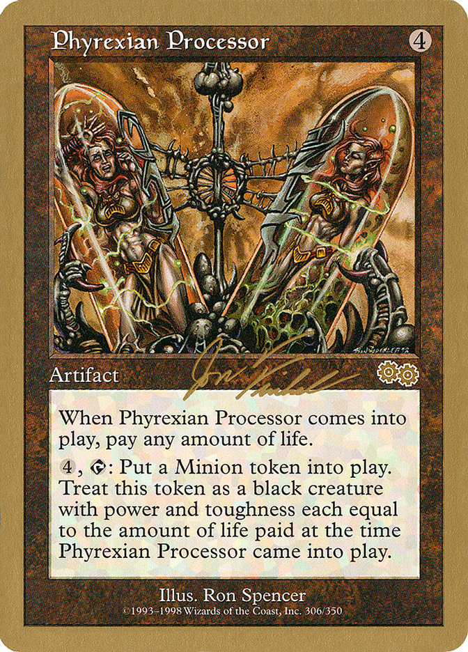 Phyrexian Processor (Jon Finkel) [World Championship Decks 2000] | Exor Games New Glasgow