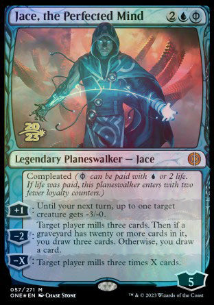 Jace, the Perfected Mind [Phyrexia: All Will Be One Prerelease Promos] | Exor Games New Glasgow