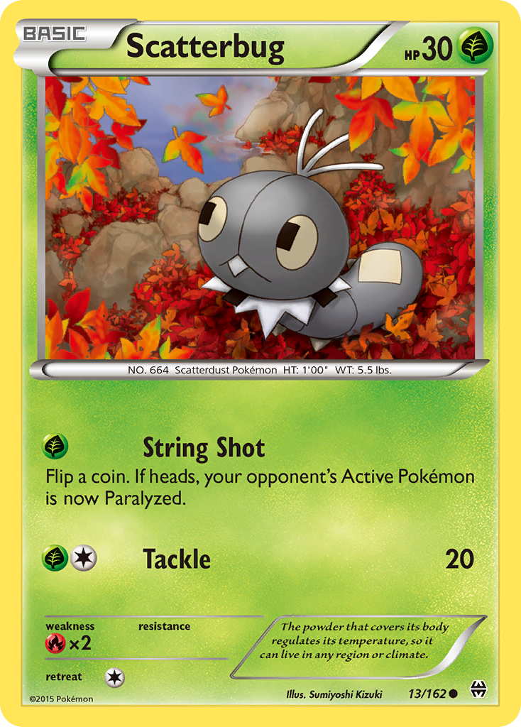 Scatterbug (13/162) [XY: BREAKthrough] | Exor Games New Glasgow