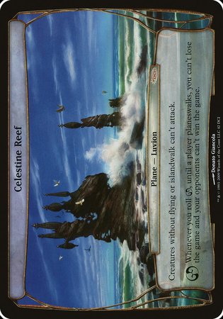 Celestine Reef (Prerelease Promo) [Promotional Planes] | Exor Games New Glasgow