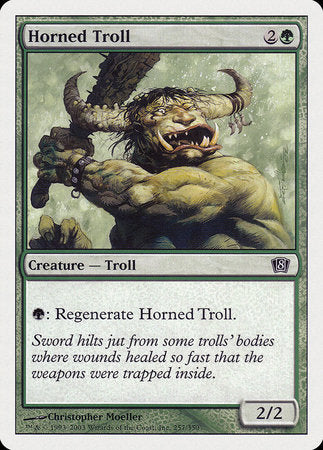 Horned Troll [Eighth Edition] | Exor Games New Glasgow